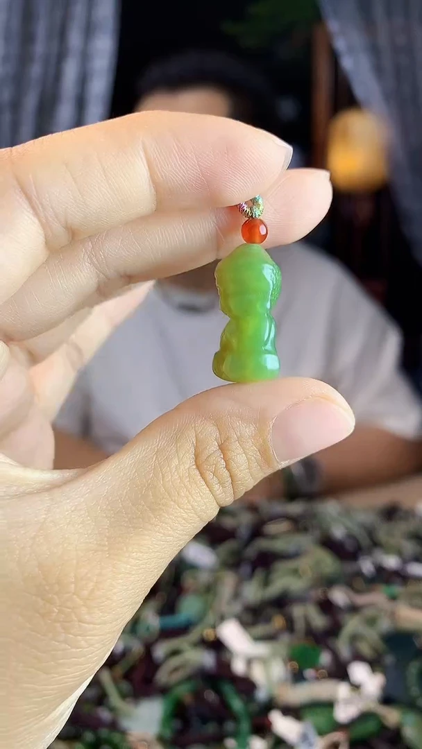 和田玉未镶嵌挂件多样性发货拍一发一