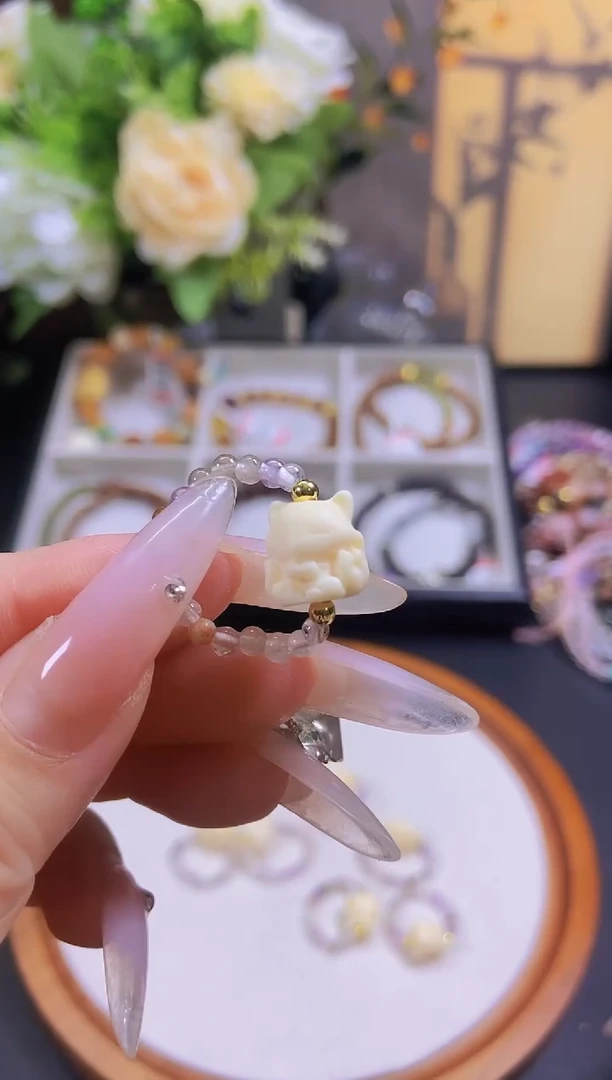 水晶戒指未镶嵌超七凤九