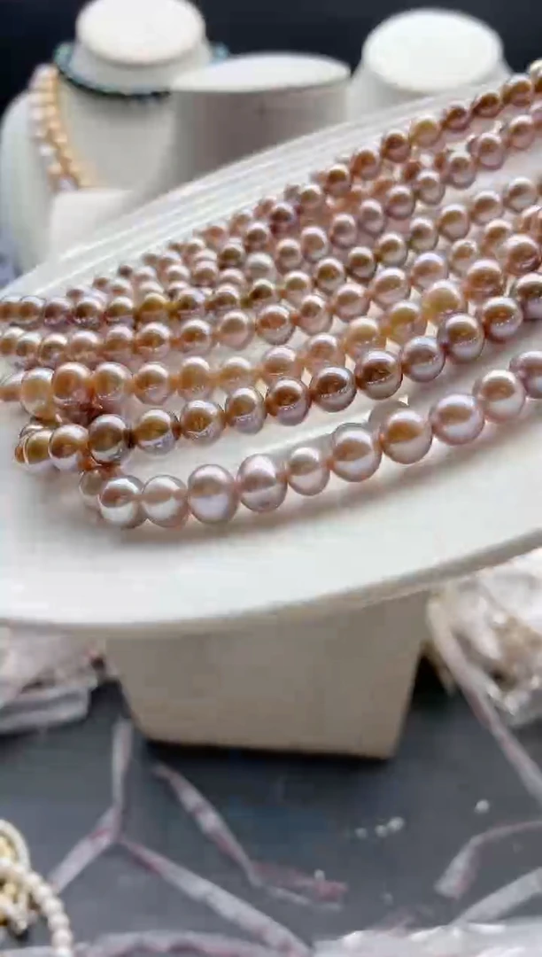 淡水珍珠未镶嵌颈饰1