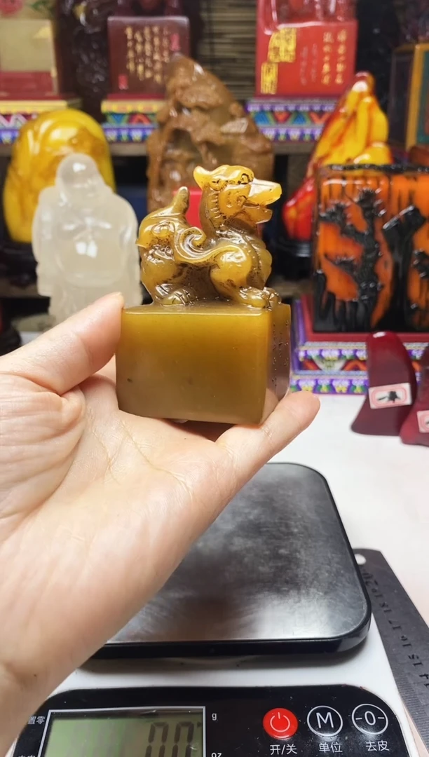 寿山石印石纯天然石料