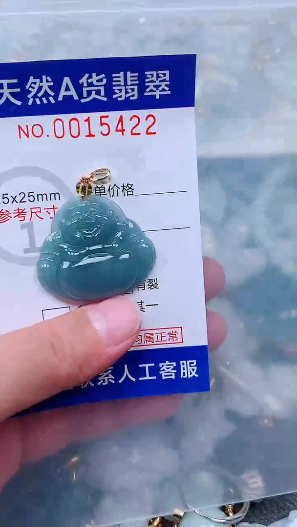 吊坠(不含链)未镶嵌翡翠1