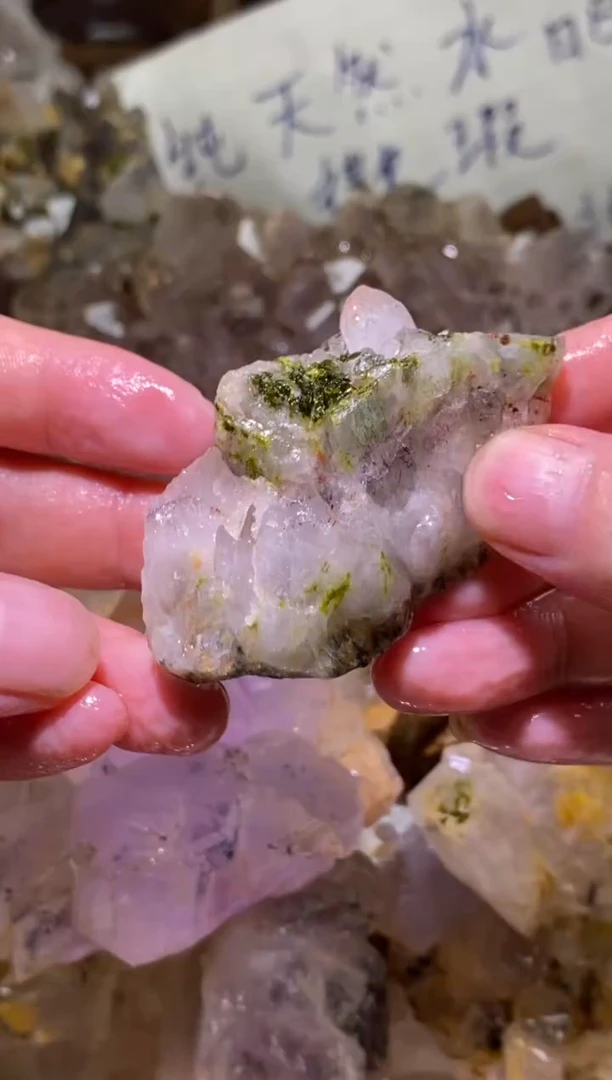 未镶嵌珠宝半成品水晶30号四川超七花园水晶