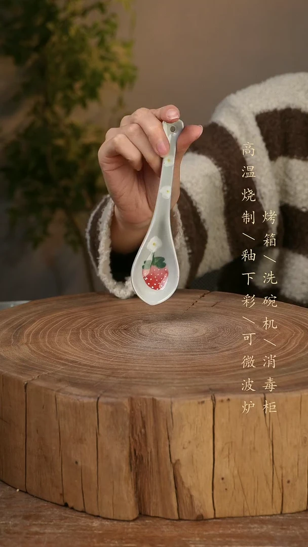 碗瓷景德镇手工手绘高温瓷釉下彩