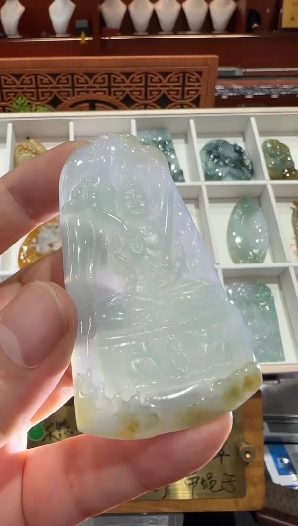 未镶嵌挂件翡翠A货翡翠多样性孤品