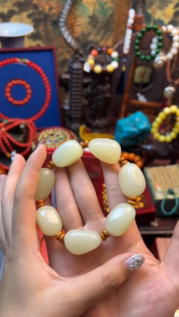 手串未镶嵌和田玉——枷棋精品推荐——47