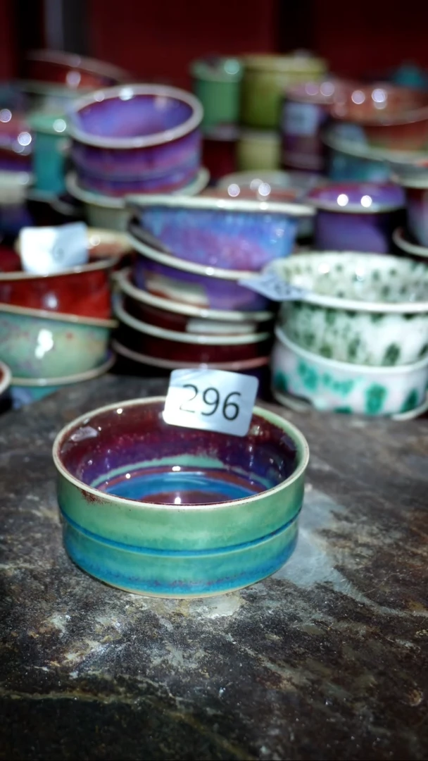 摆件精品窑变钧瓷茶器