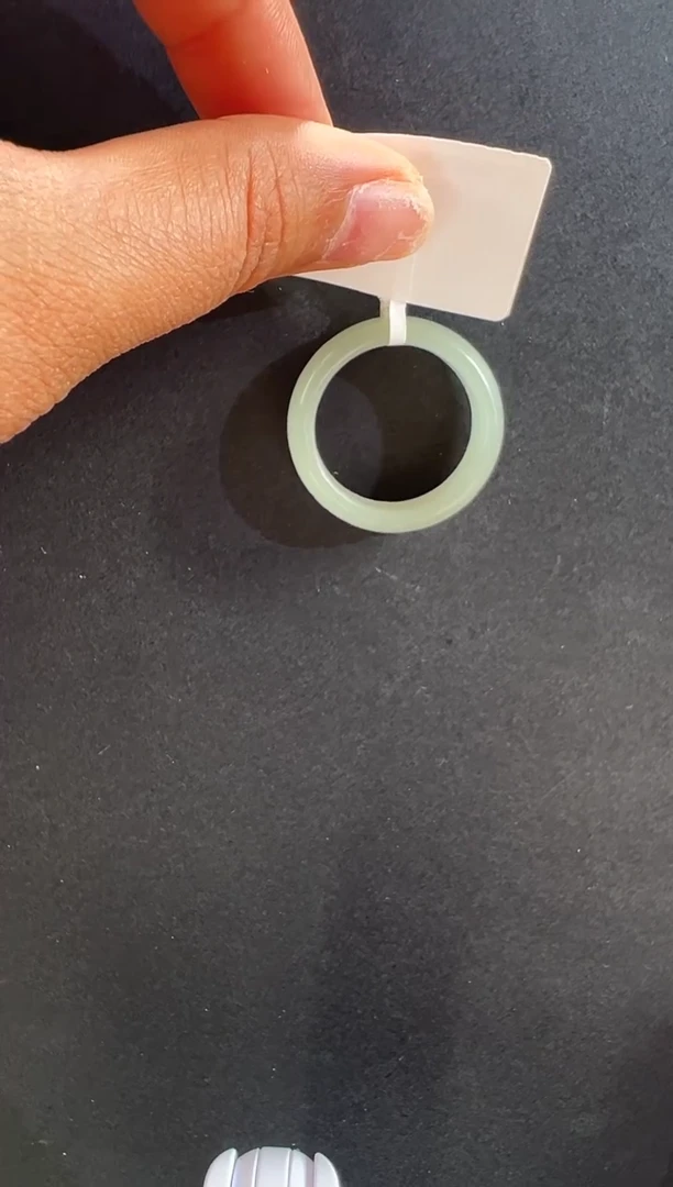 未镶嵌戒指和田玉新疆和田玉且末料卡21圈口戒指