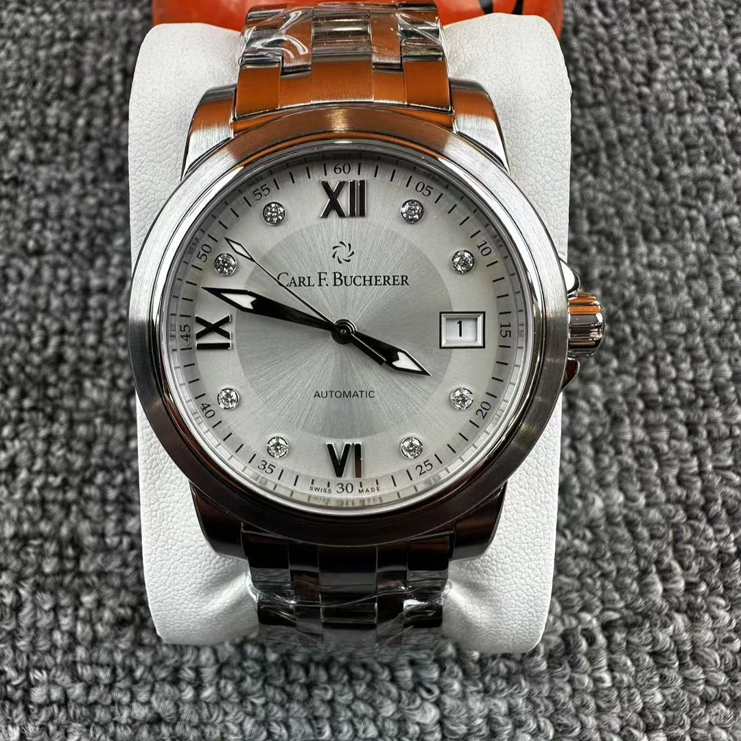 95新 宝齐莱 宝齐自动机械 精钢 38毫米