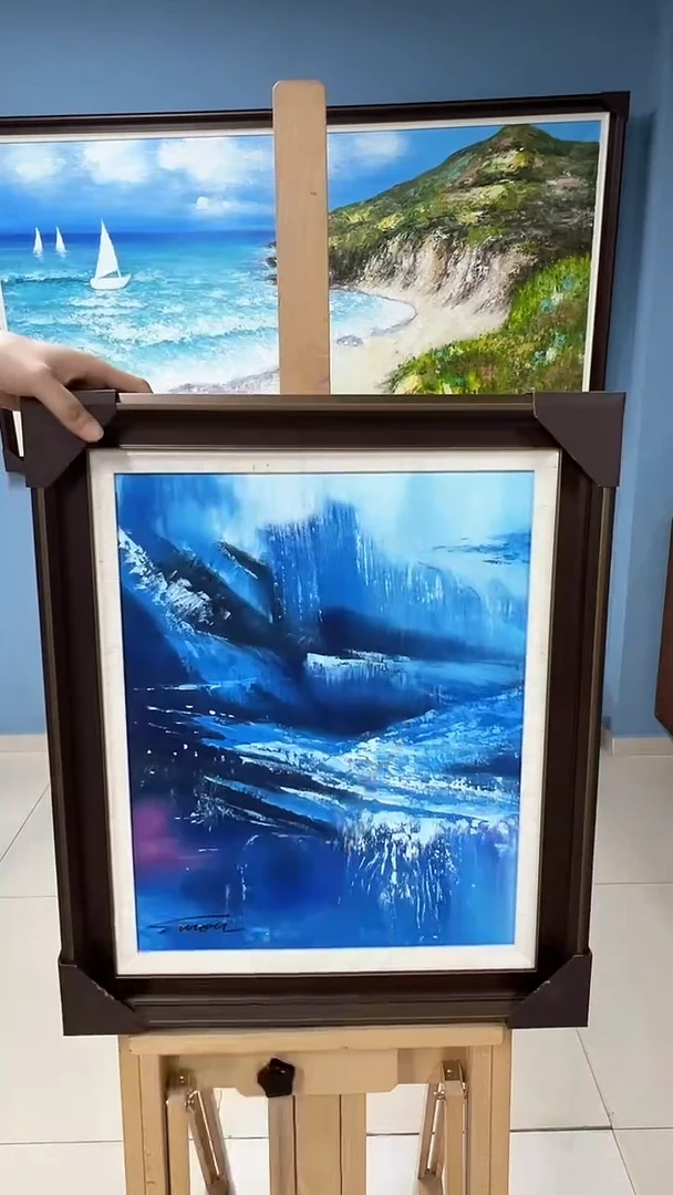 油画陶宗健-40*50-油画作品-抽象