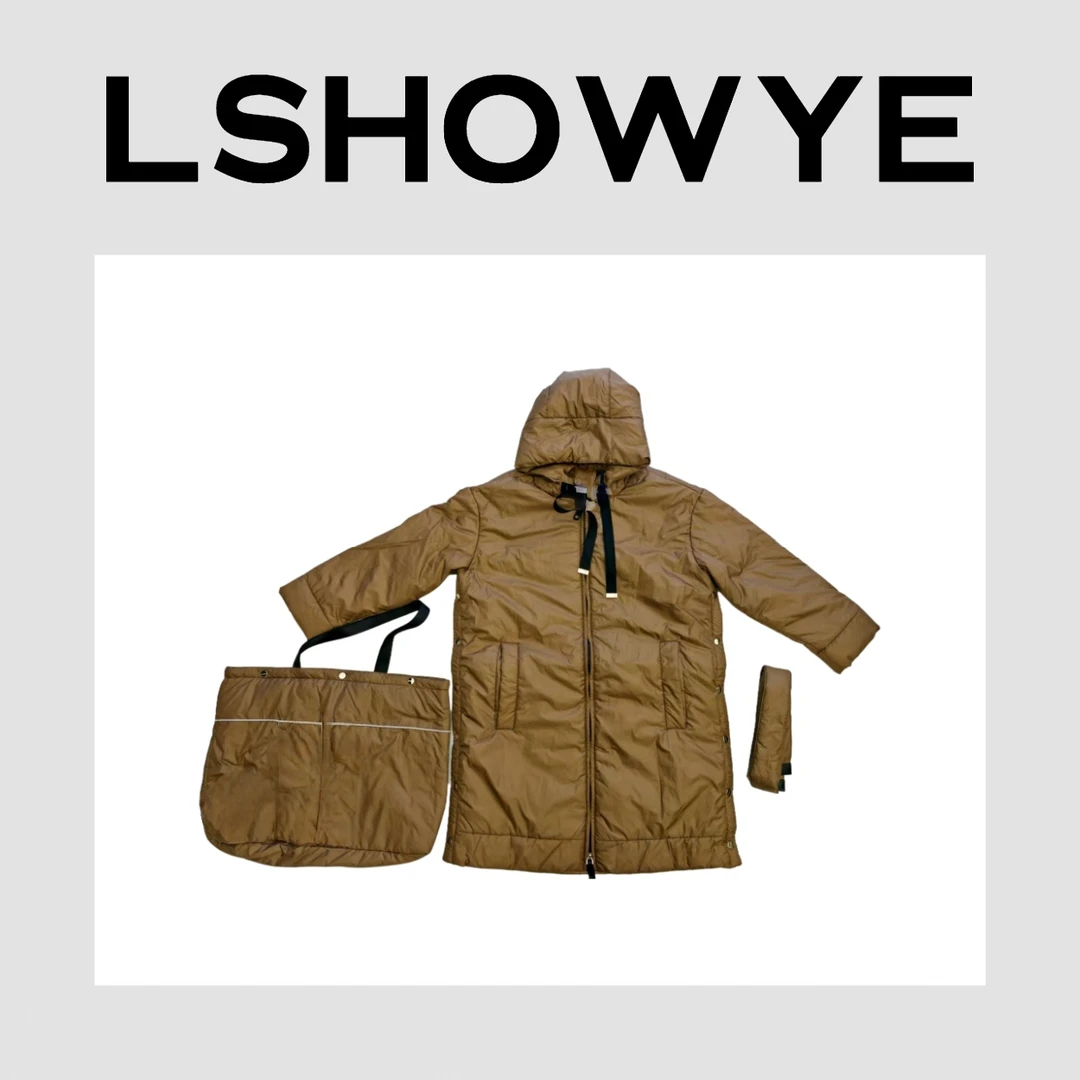 LSHOWYE｜配包长款驼绒外套 HW-2617