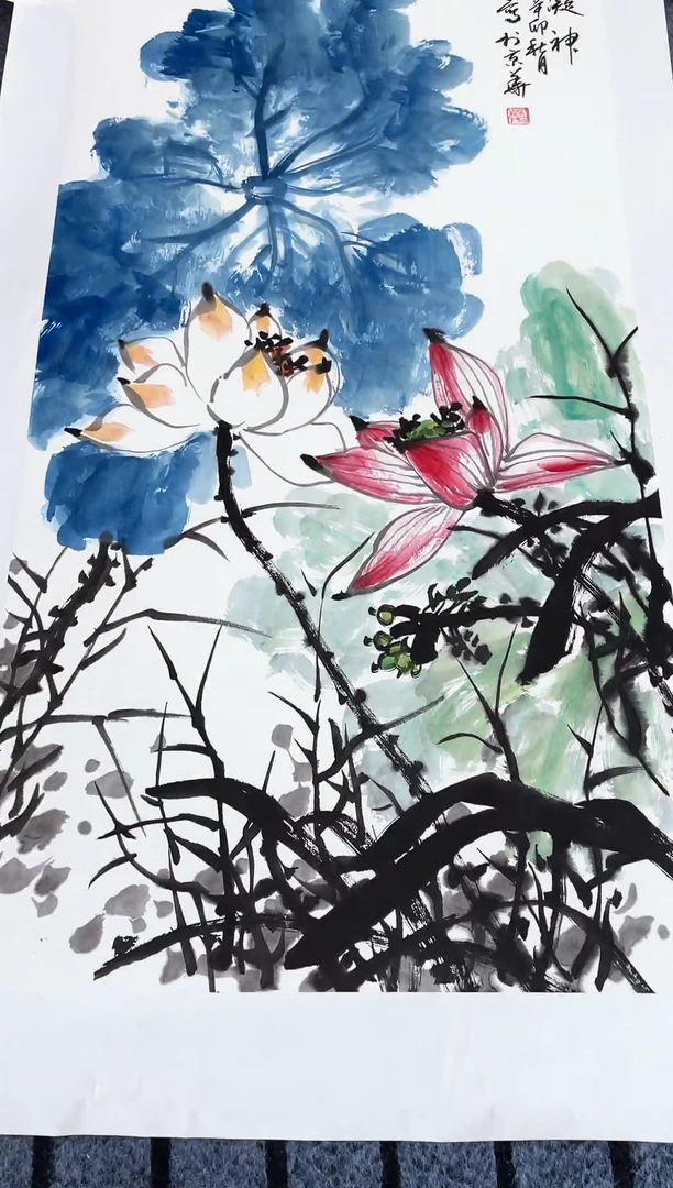 精品国画花鸟作品