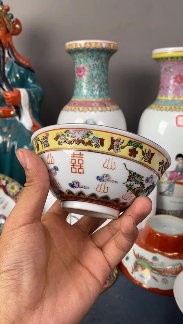 摆件陶567老厂瓷微瑕慎拍（已开价）