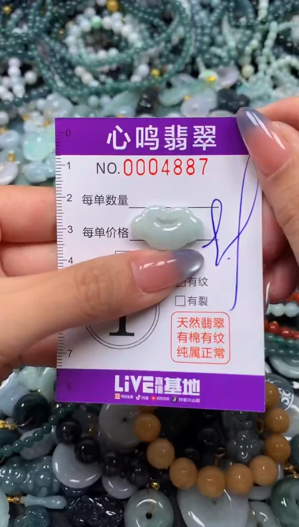 颈饰未镶嵌翡翠闪购004887