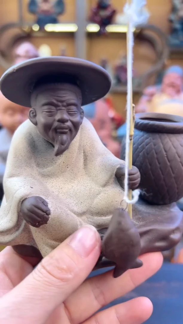 紫砂茶宠器闵茶宠摆件