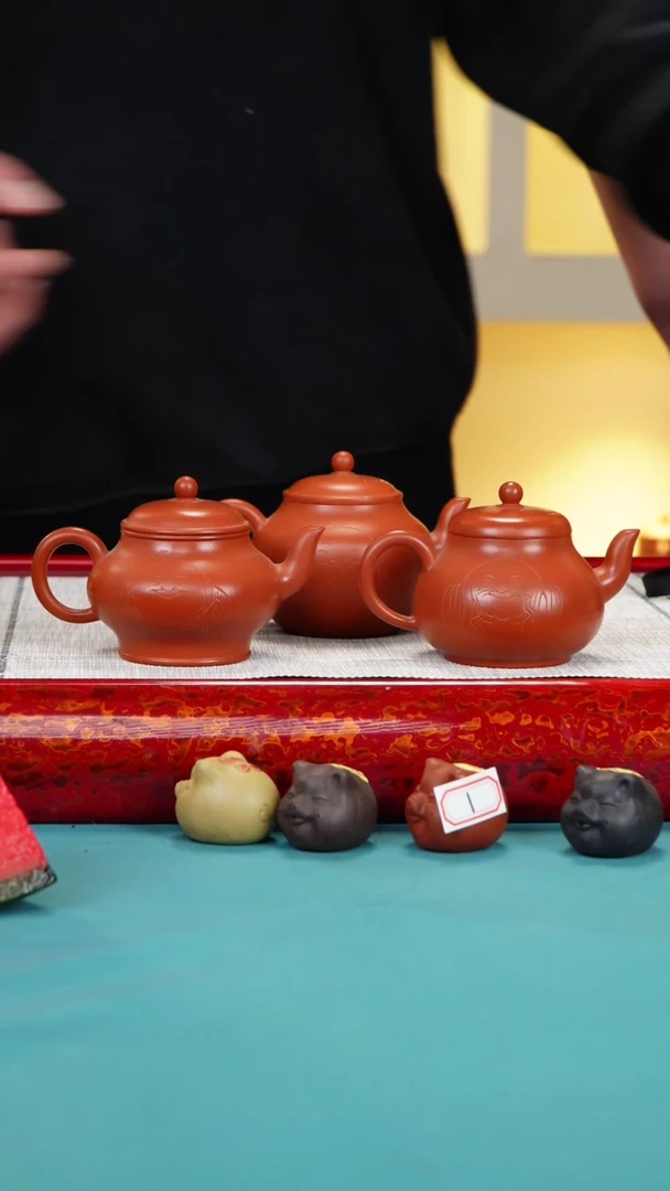 【闪购商品】紫砂茶壶70号 不听不看不说