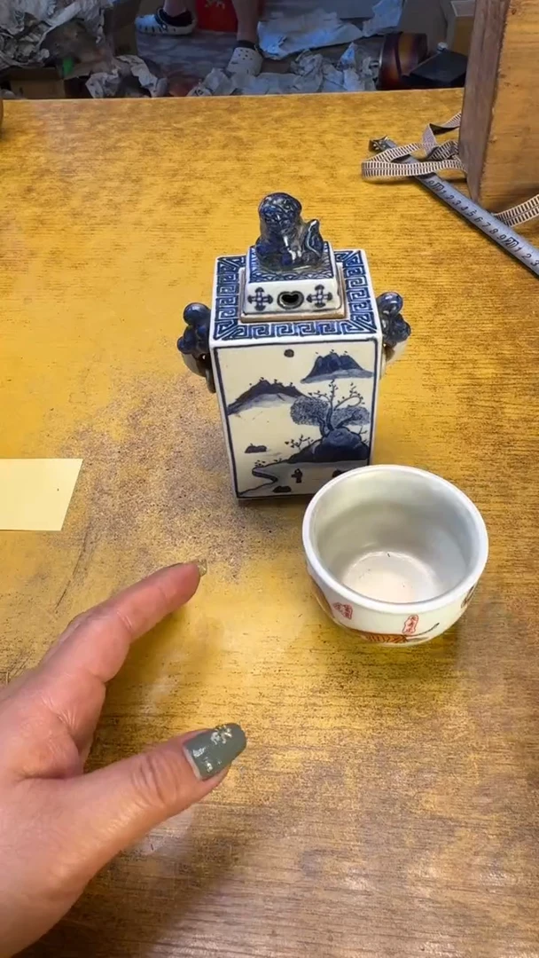 瓷器瓷器瑕疵脏旧177