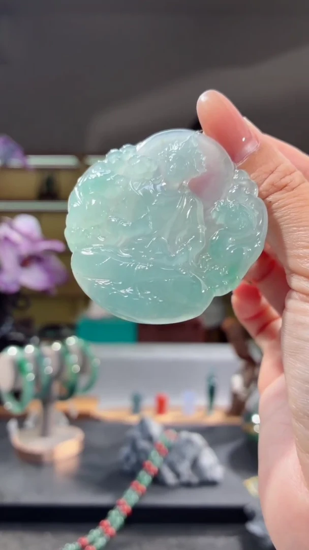 吊坠(不含链)未镶嵌翡翠度母