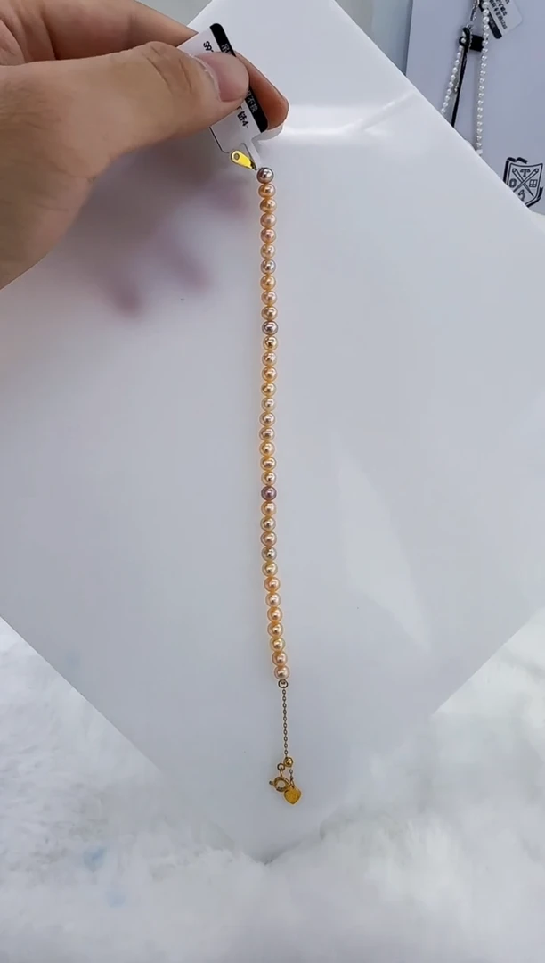 未镶嵌淡水珍珠DA珍珠手链 y354