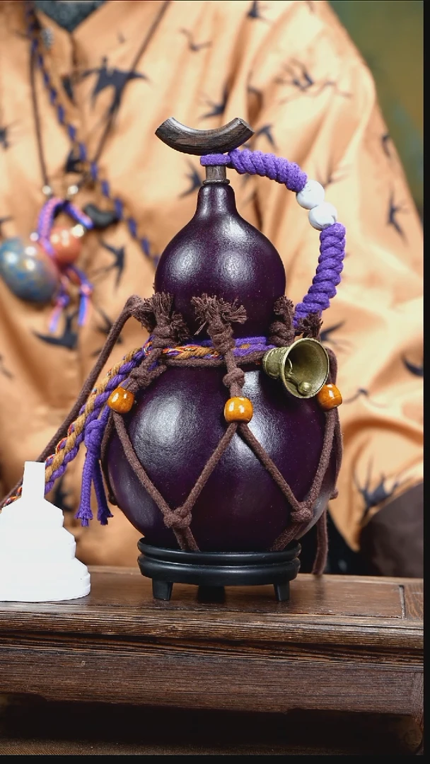 WK029网兜款大漆酒葫芦（现货现发）