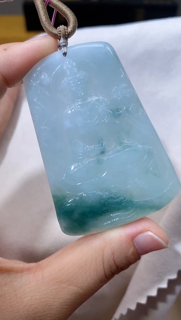 【闪购商品】翡翠颈饰未镶嵌天然A货翡翠