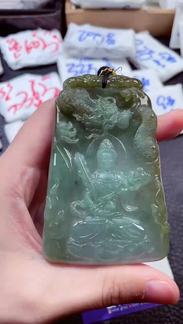 翡翠未镶嵌颈饰00016242虚空