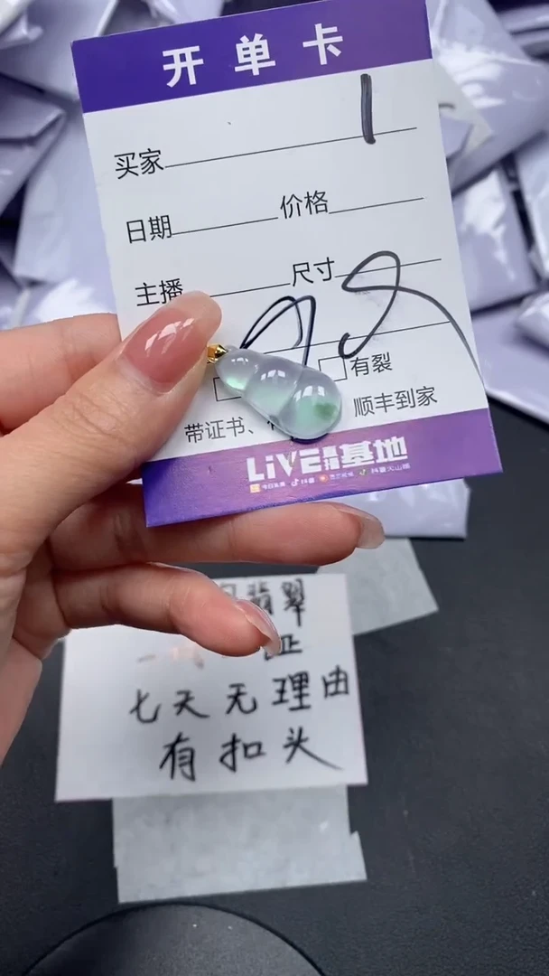 翡翠未镶嵌颈饰高端甄选（一物一图）1