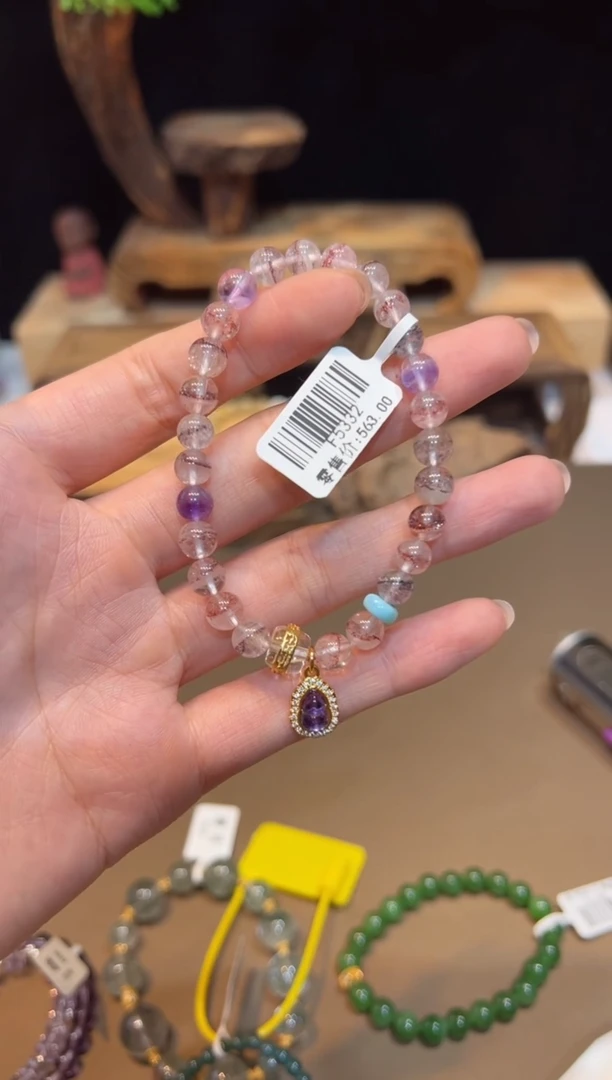 水晶手链未镶嵌手饰@@F5332