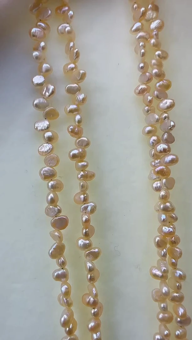 【闪购商品】淡水珍珠项链银S925镶嵌639