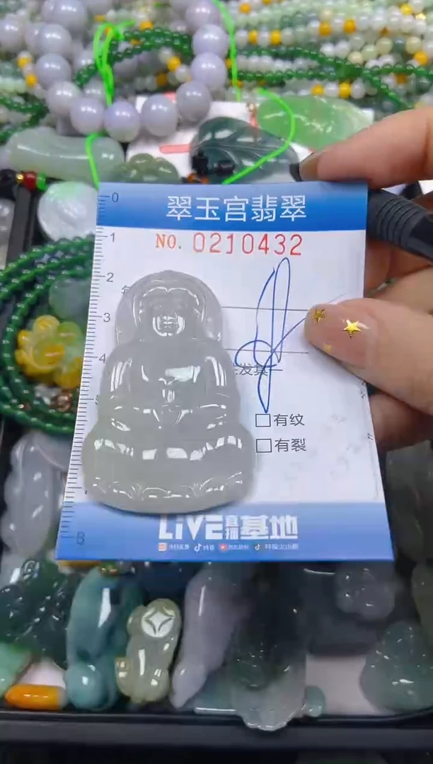 颈饰未镶嵌翡翠闪购C0210432
