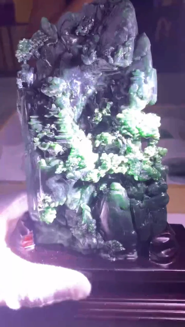 未镶嵌定制翡翠书***~-毛货-不退不换-