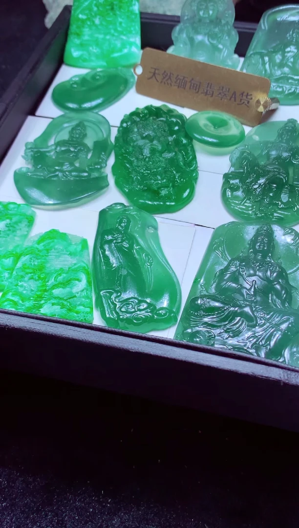 未镶嵌定制翡翠天然缅甸翡翠A货 基地发货多样性发货其一