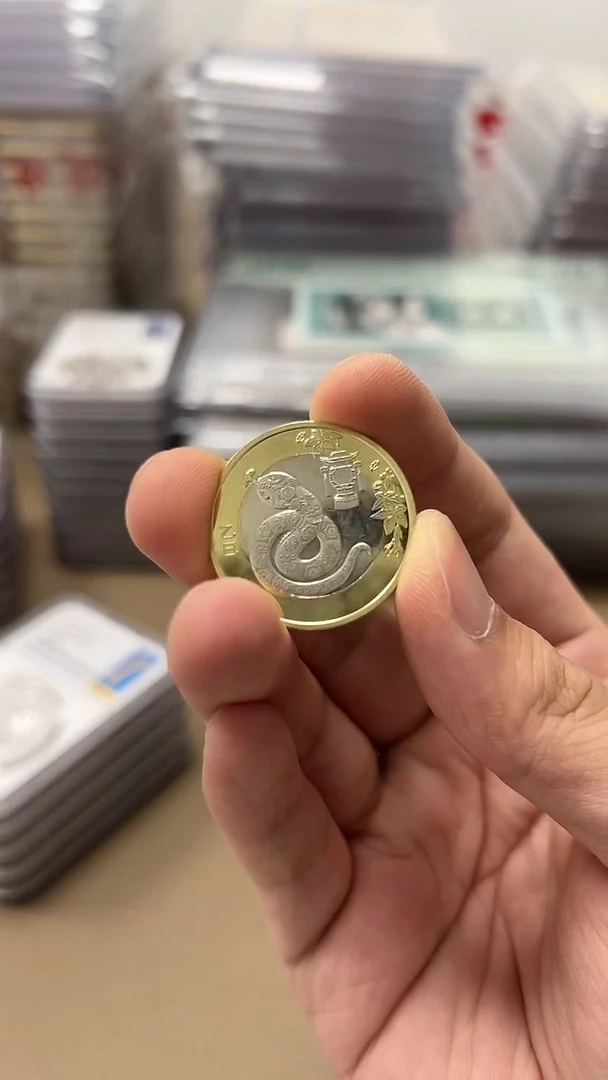 2025蛇币  单枚 裸