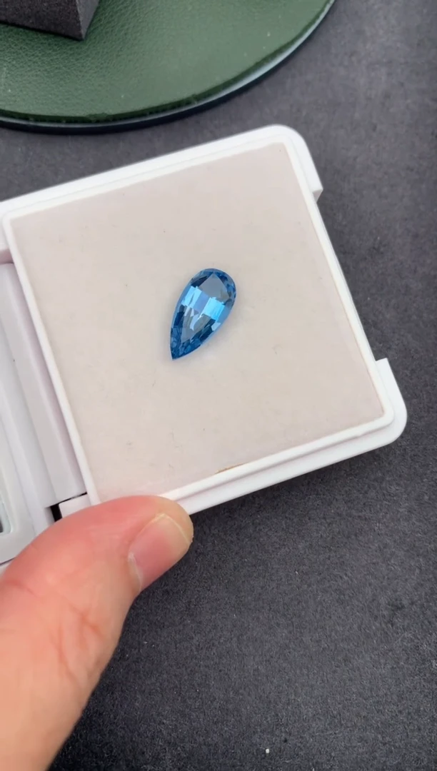 裸石海蓝宝石3.9ct海蓝宝  BH  定制