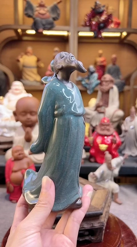 紫砂茶宠器闵茶宠摆件