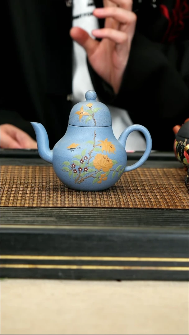 【闪购商品】紫砂茶壶23海蓝段 思婷