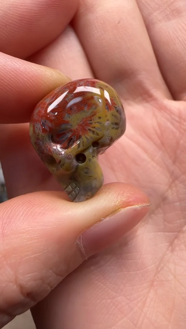 【闪购商品】硅化珊瑚（珊瑚玉）颈饰未镶嵌300