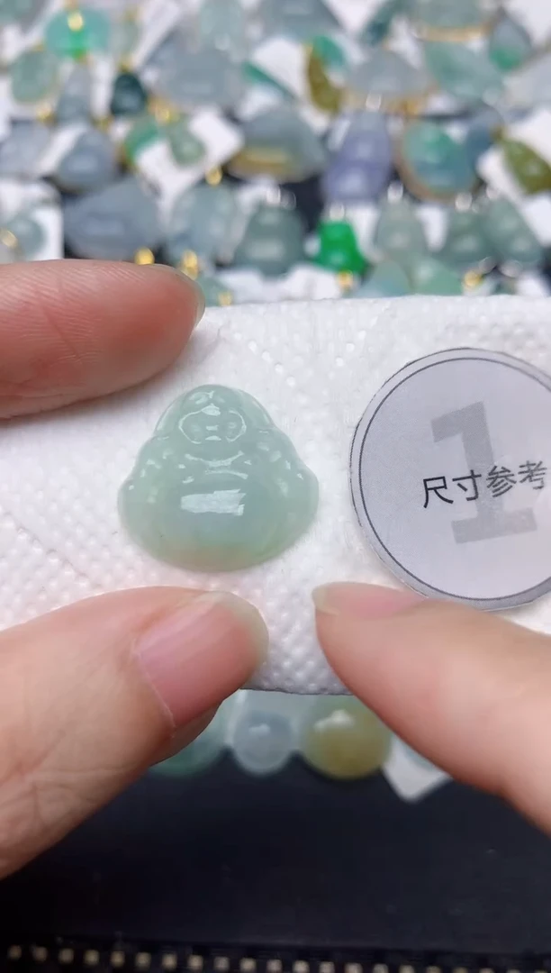 颈饰未镶嵌翡翠天然缅甸A货翡翠