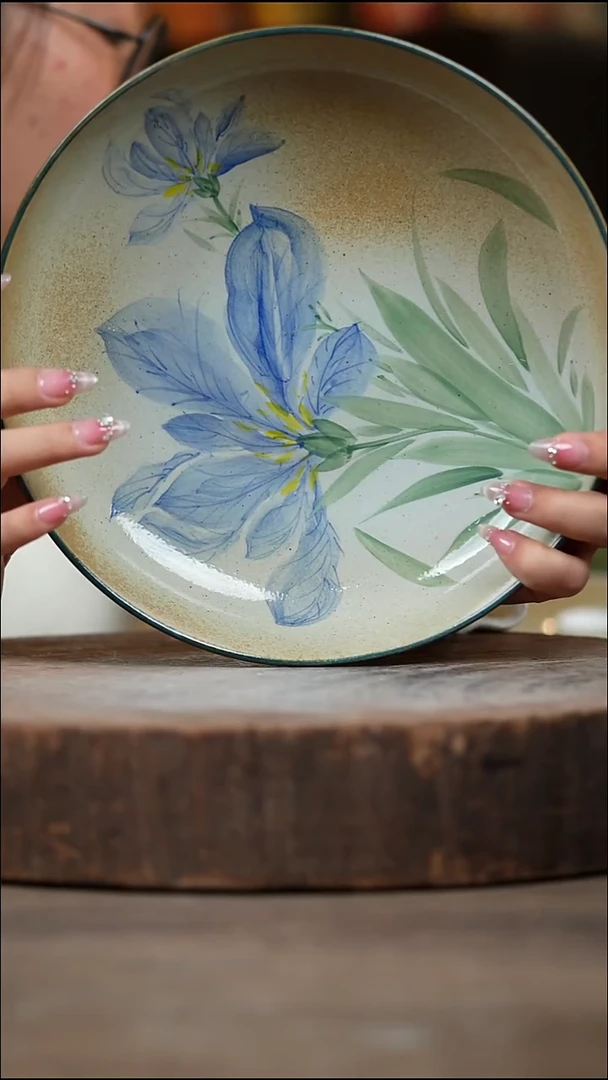 瓷片景德镇高温釉下彩（食品级）