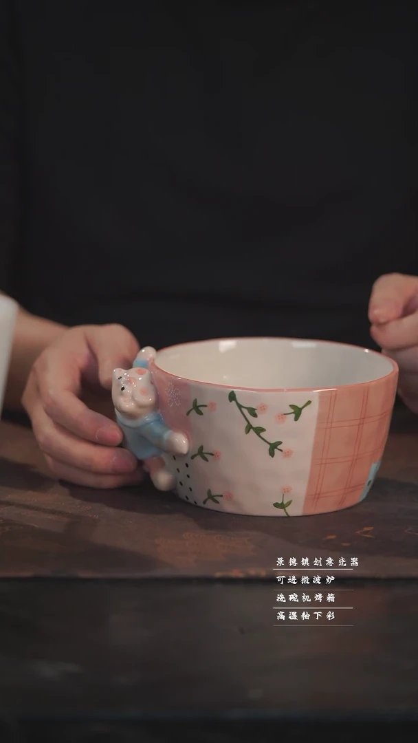 【闪购商品】杯如花手绘手作陶瓷@@5