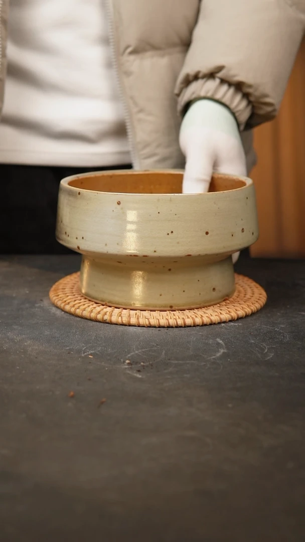 【闪购商品】瓷片泥泥手工花盆