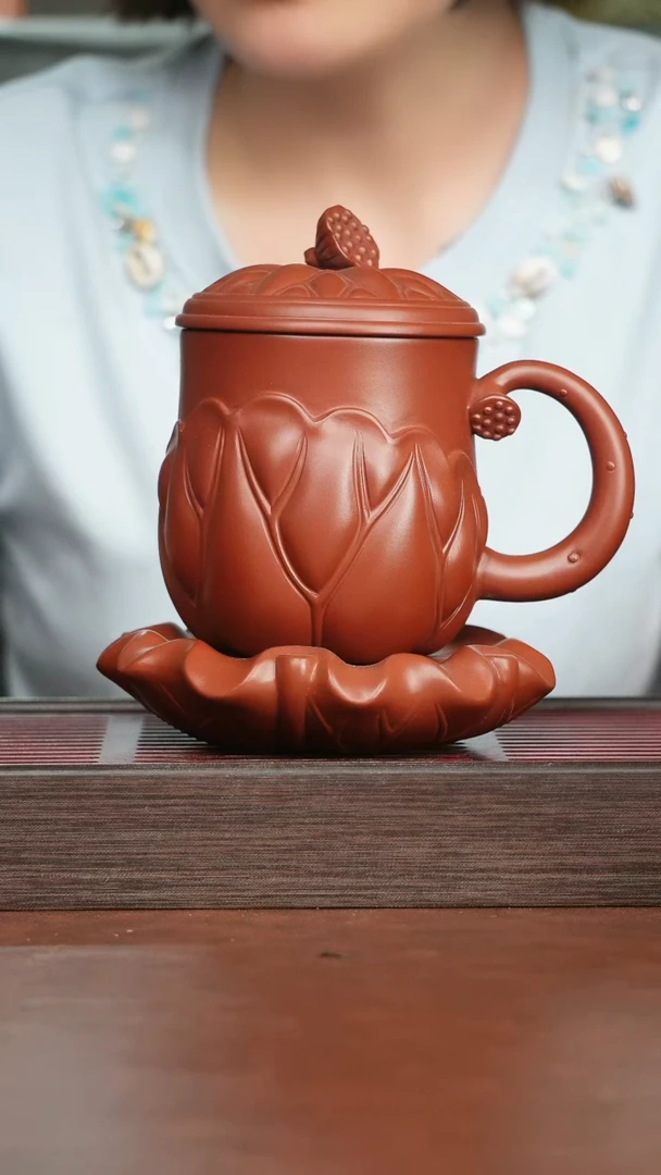茶杯底槽青三件套杯