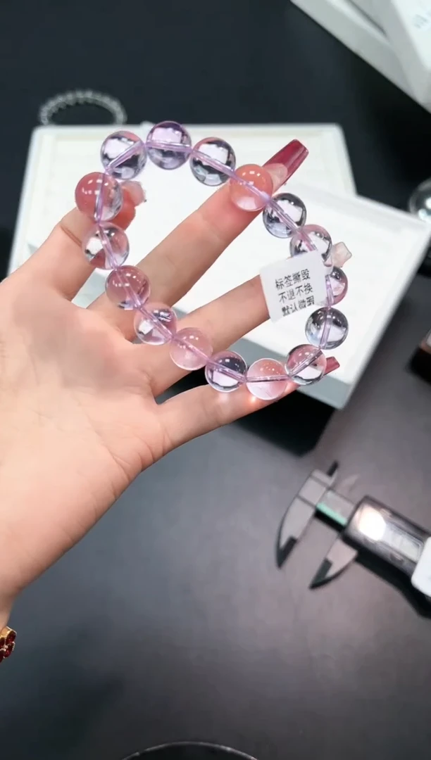 【闪购商品】水晶手串未镶嵌75l多样性发其一/1条默认微瑕