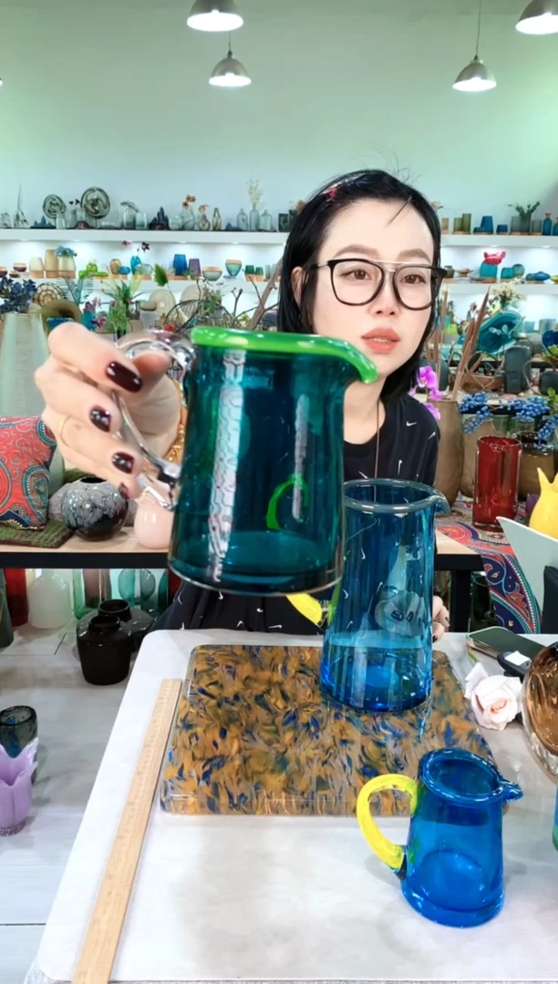 慕忆家手作琉璃花瓶