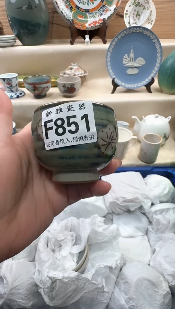 瓷片知*鸟            F851