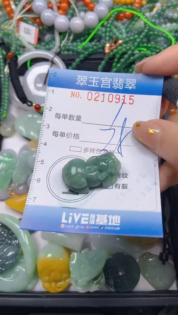 颈饰未镶嵌翡翠闪购C0210915