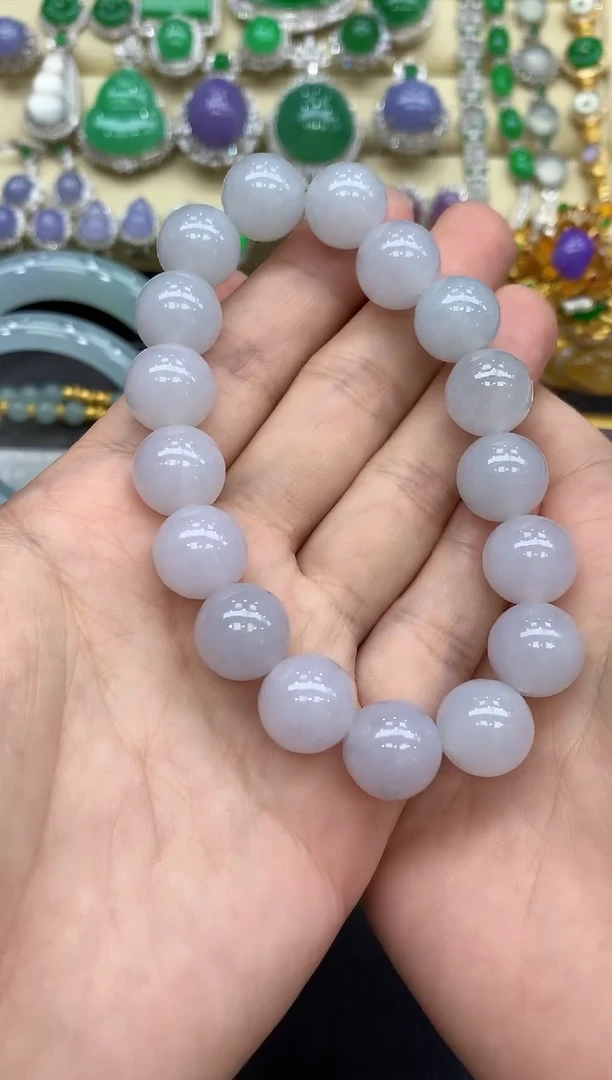未镶嵌手串翡翠113-中国好珍宝