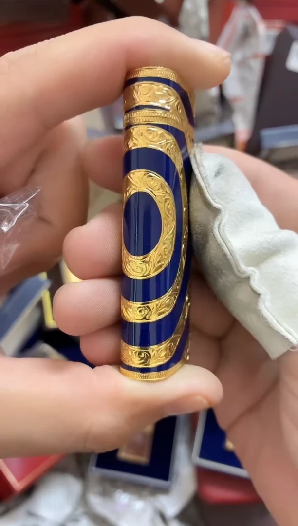 卡同心圆珐琅彩打火机