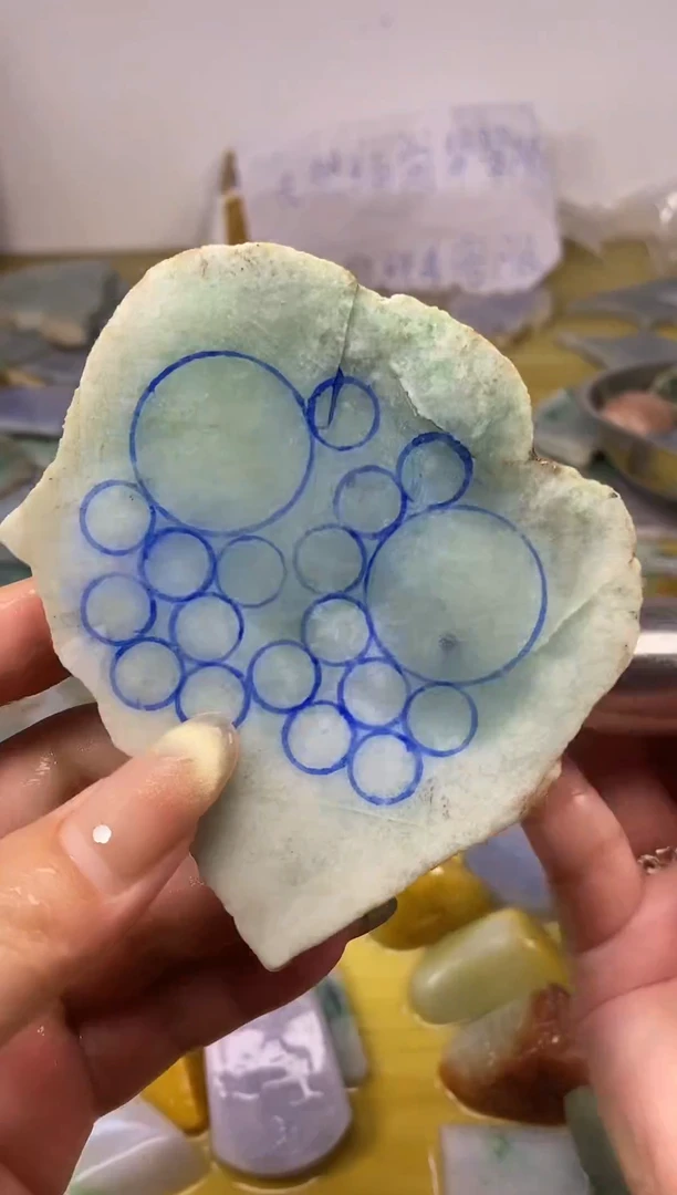 散珠翡翠天然缅甸翡翠A货502