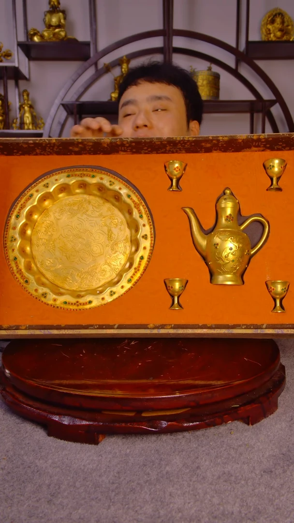 铜无**旅收藏摆件00001