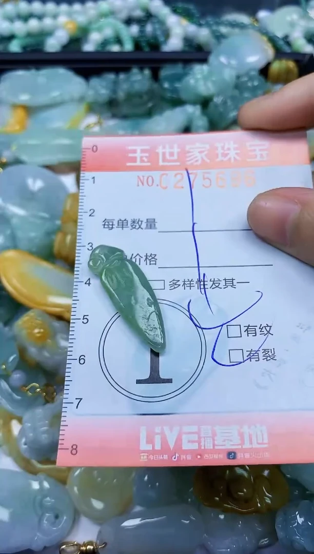 翡翠未镶嵌颈饰闪购0275696